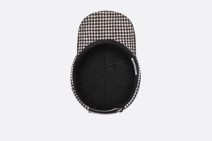 Mu Dior D-Player Cap 'Black White Wool' 25PDP922I120-C933