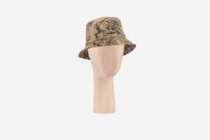 Mu Dior Small Brim Bucket Hat 'Hazelnut' 25TJV923I130-C182