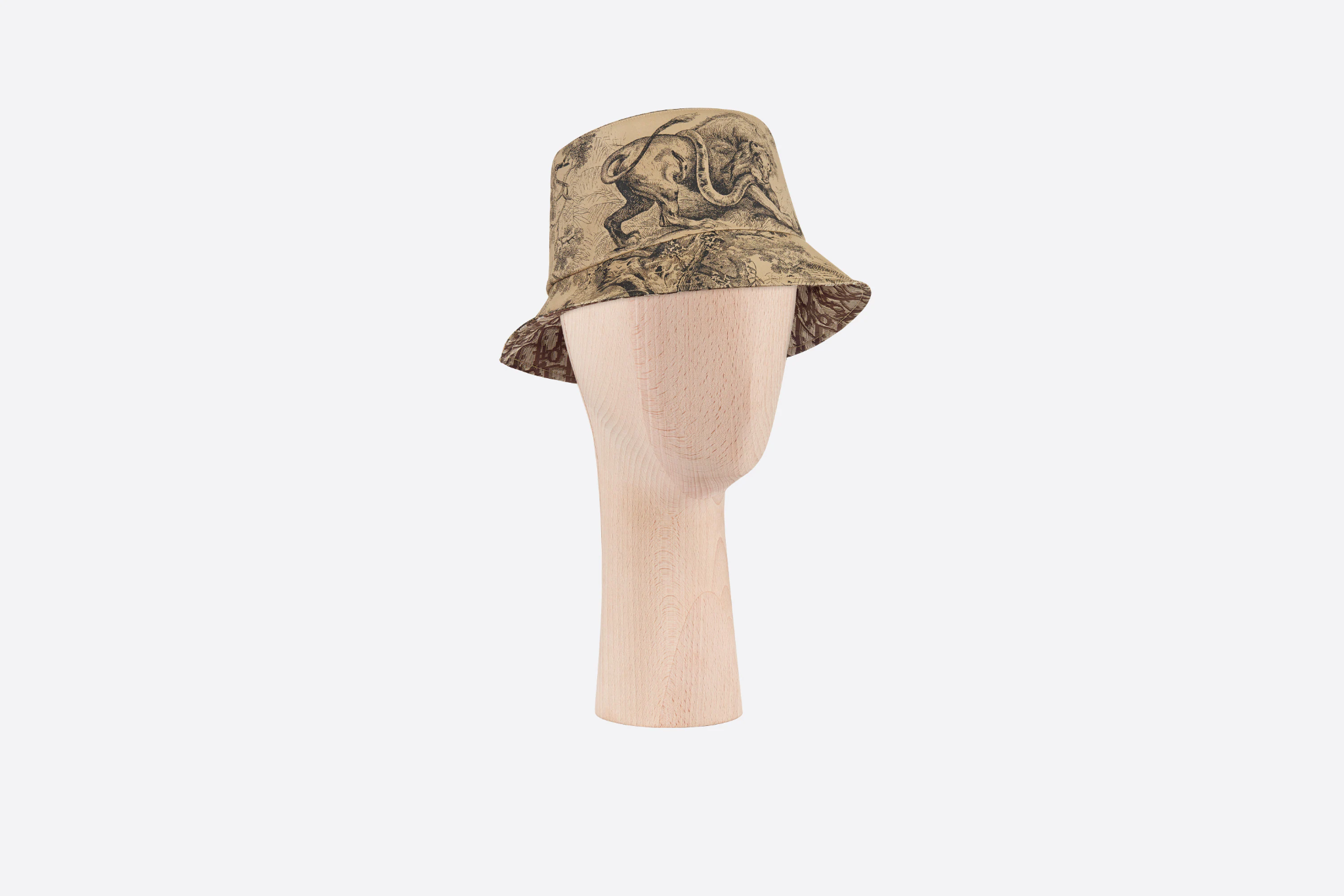 Mu Dior Small Brim Bucket Hat 'Hazelnut' 25TJV923I130-C182