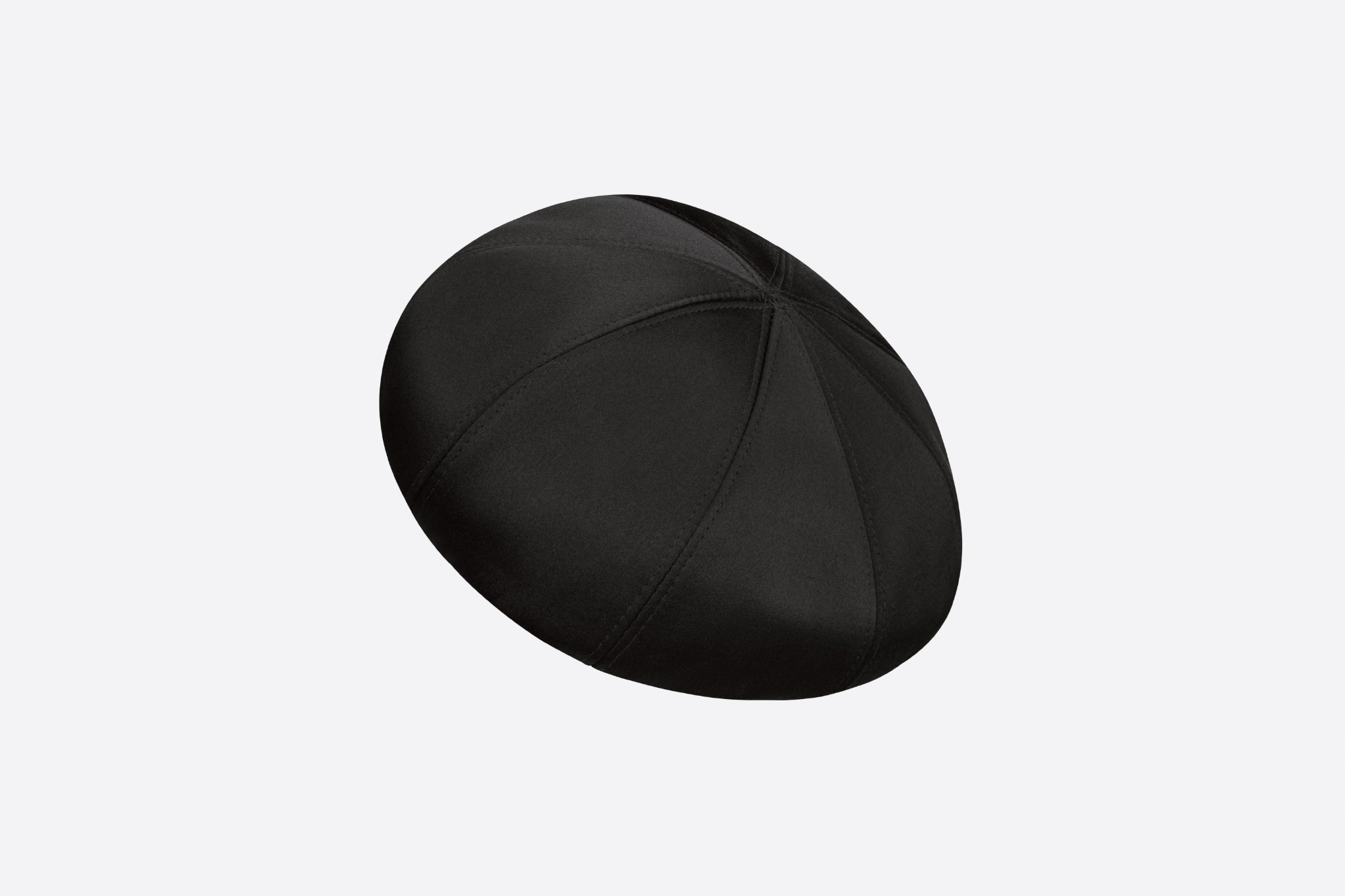 Mu Dior Beret 'Black Silk Satin' 243C900C4230-C900