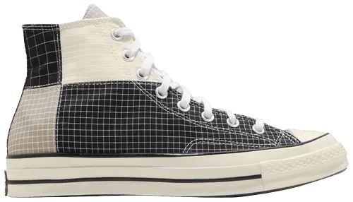 Giày Converse Chuck 70 Hi Quad Ripstop 'Black' 166316C