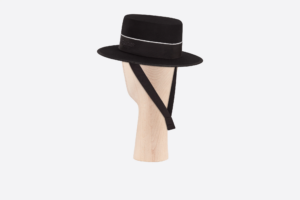 Mu Dior Odeo Small Brim Hat 'Black Felt' 31SEV966G891-C900