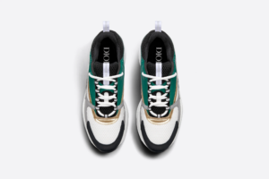 Giay Dior B22 Sneaker 'White Green' 3SN231ZTA-H668