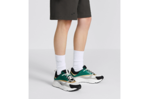 Giay Dior B22 Sneaker 'White Green' 3SN231ZTA-H668