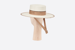 Mu Dior Odeo Large Brim Hat 'Natural Straw' 31SEV967G185-C160