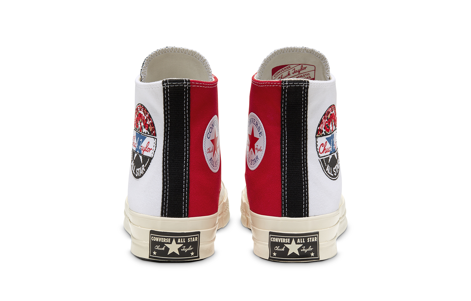 Giày Converse Chuck 70 Hi 'Logo Play White Rush Blue' 166747C - Ảnh 5