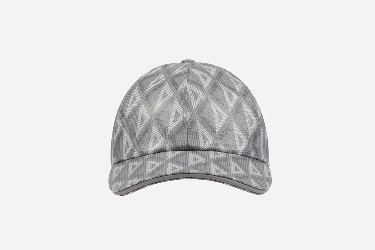 Mu Dior CD Diamond Baseball Cap 'Gray Coated' 243C903C5766-C888