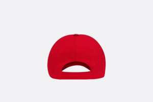 Mu Dior By Erl Baseball Cap 'Red Canvas' 313C924A5761-C380
