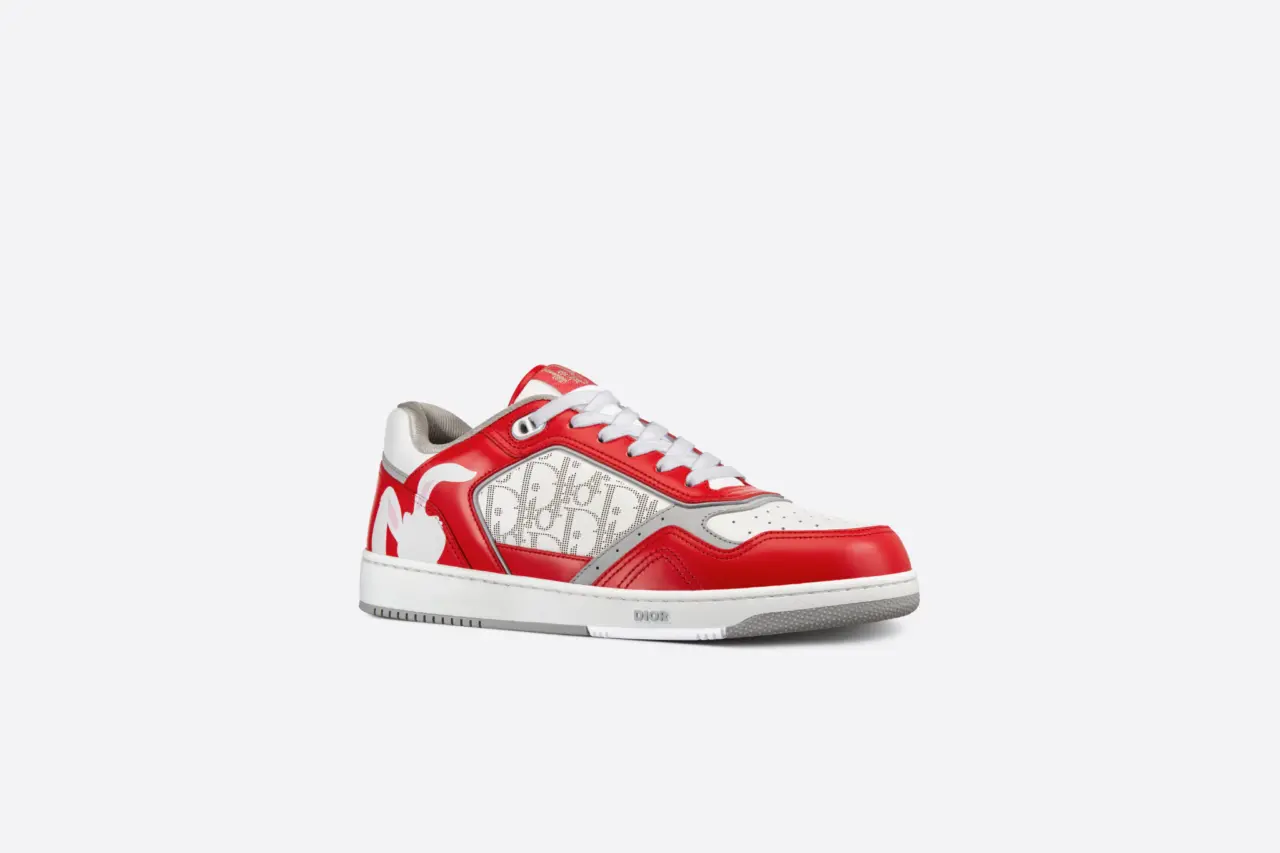 Giay Dior By Erl B27 Low 'Red White Dior Rabbit' 3SN272ZWB-H300