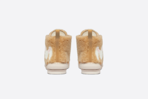 Giay Dior By Erl B23 High 'Beige Shearling Rabbit' 3SH129ZTR-H100