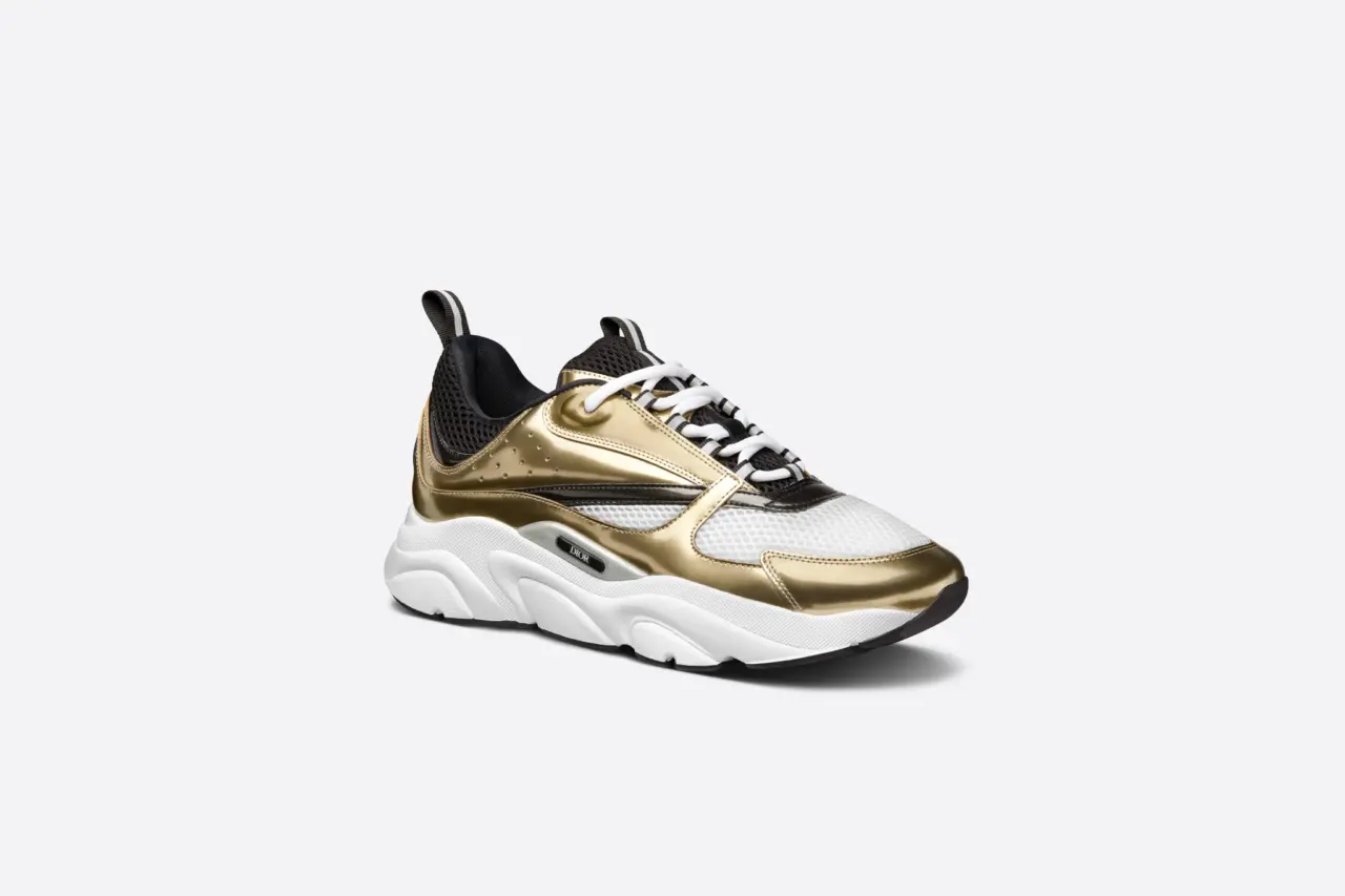 Giay Dior B22 Sneaker 'White Gold' 3SN231ZTZ-H560