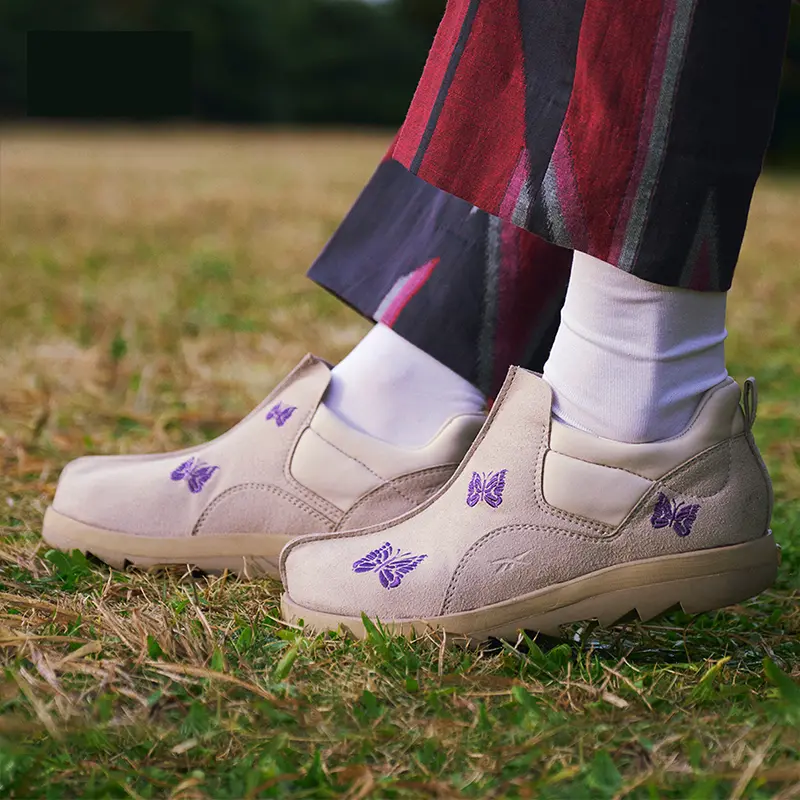 Giay Reebok Beatnik Moc 'Needles Beige Purple' HP2977