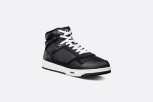 Giay Dior B27 High 'Black CD Diamond' 3SH133ZPP-H900