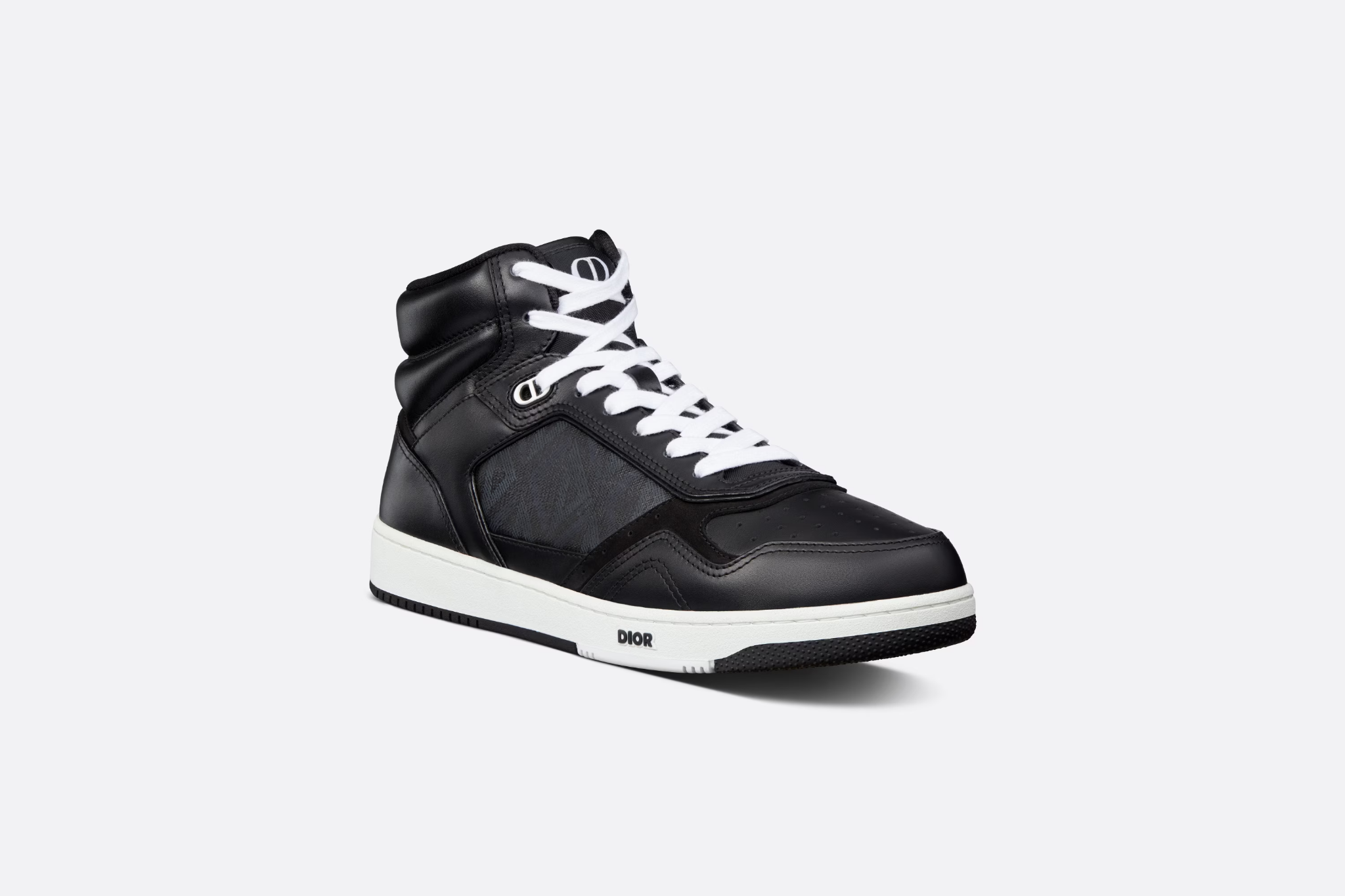 Giay Dior B27 High 'Black CD Diamond' 3SH133ZPP-H900