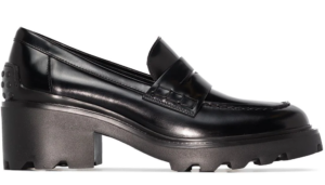 Giày Tod's Heeled Leather Penny Loafers XXW08D0EW80SHAB999