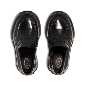 Alternative view of Giày Tod's Heeled Leather Penny Loafers XXW08D0EW80SHAB999