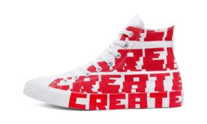 Alternative view of Giày Converse Chuck Taylor All Star Create Future 'University Red White' 168554V