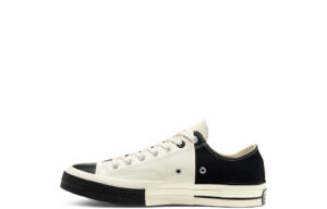 Alternative view of Giày Converse Chuck 70 Rivals Low 'Black Egret' 168628C