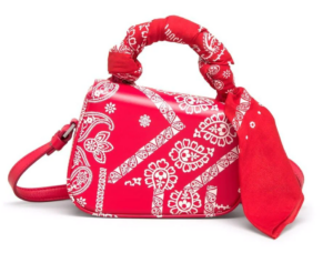 Alternative view of Túi Palm Angels Red Mini Bag PWNP004F21LEA0012501