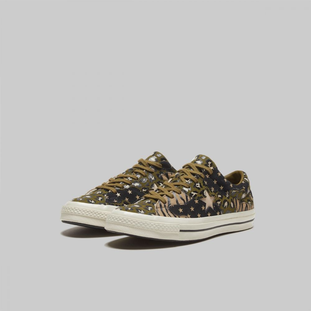 Giày Converse One Star Canvas 'Khaki' 168693C - Ảnh 5