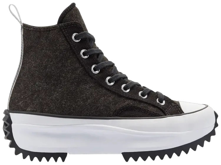Giày Converse Run Star Hike High 'Black Ice Black Silver' 169437C