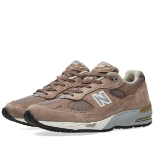 Alternative view of Giày New Balance Wmns 991 Made In England 'Cappucino Silver' W991EFS