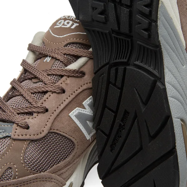 Giày New Balance Wmns 991 Made In England 'Cappucino Silver' W991EFS - Ảnh 4