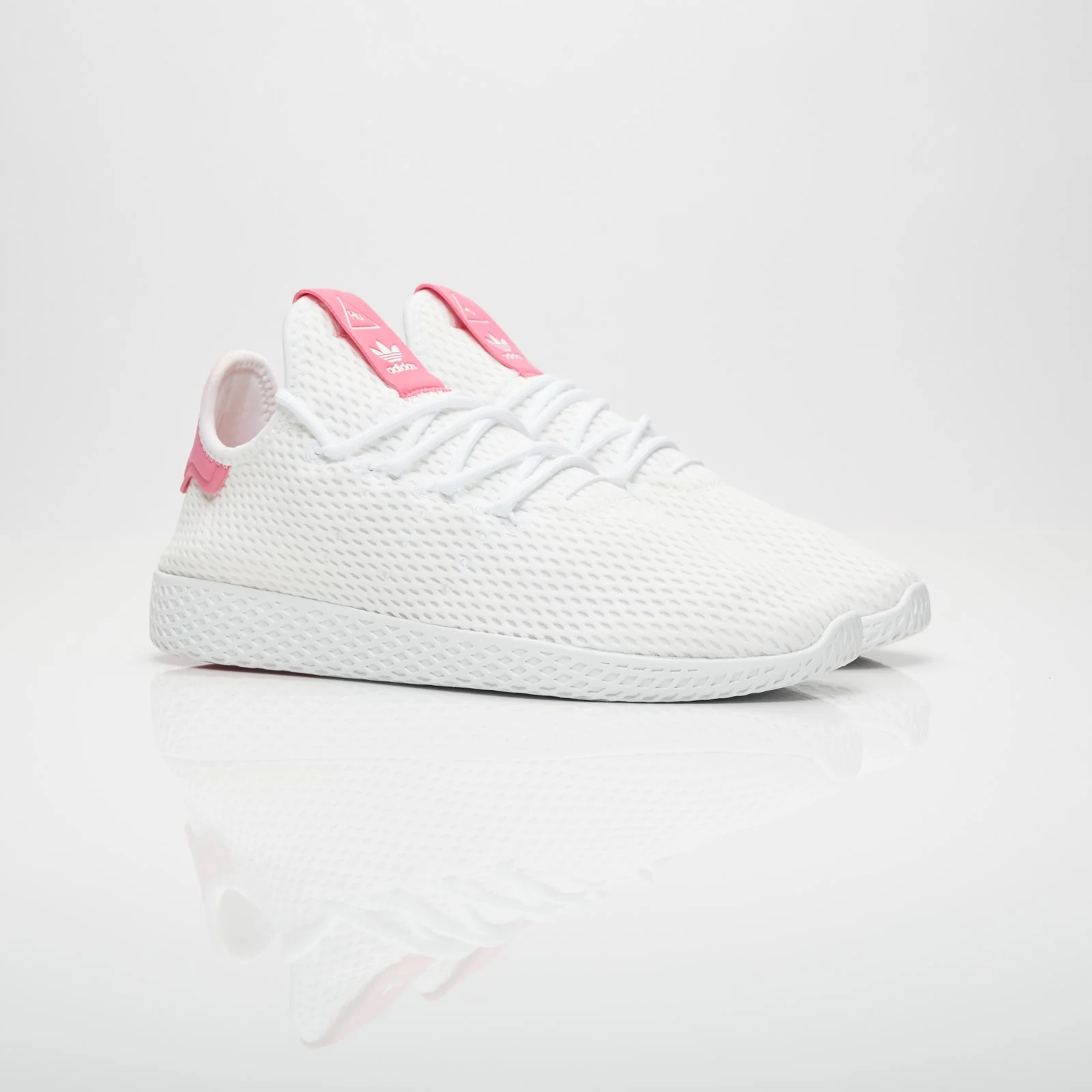 Giày Adidas Tennis Hu Pharrell Semi 'Solar Pink' BY8714 - Ảnh 5