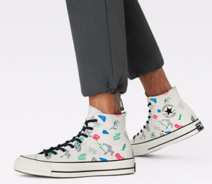 Alternative view of Giày Converse Chuck 70 High 'Archive Skate Egret' 170923C