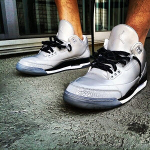 Alternative view of Giày Nike Air Jordan 3 5Lab3 'Reflective Silver' 631603-003