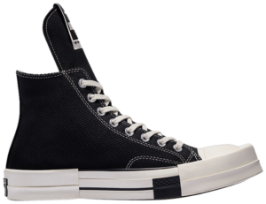 Giày Converse Rick Owens x TURBODRK Chuck 70 High 'Black' 172344C