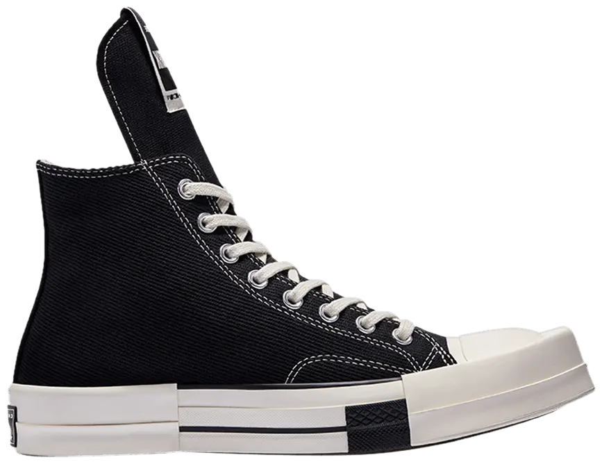 Giày Converse Rick Owens x TURBODRK Chuck 70 High 'Black' 172344C