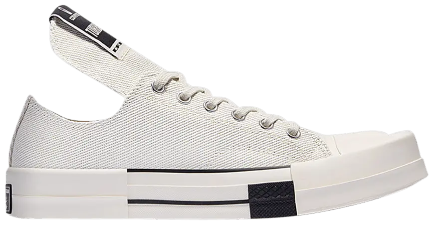 Giày Converse Rick Owens x TURBODRK Chuck 70 Low 'Lily White' 172345C