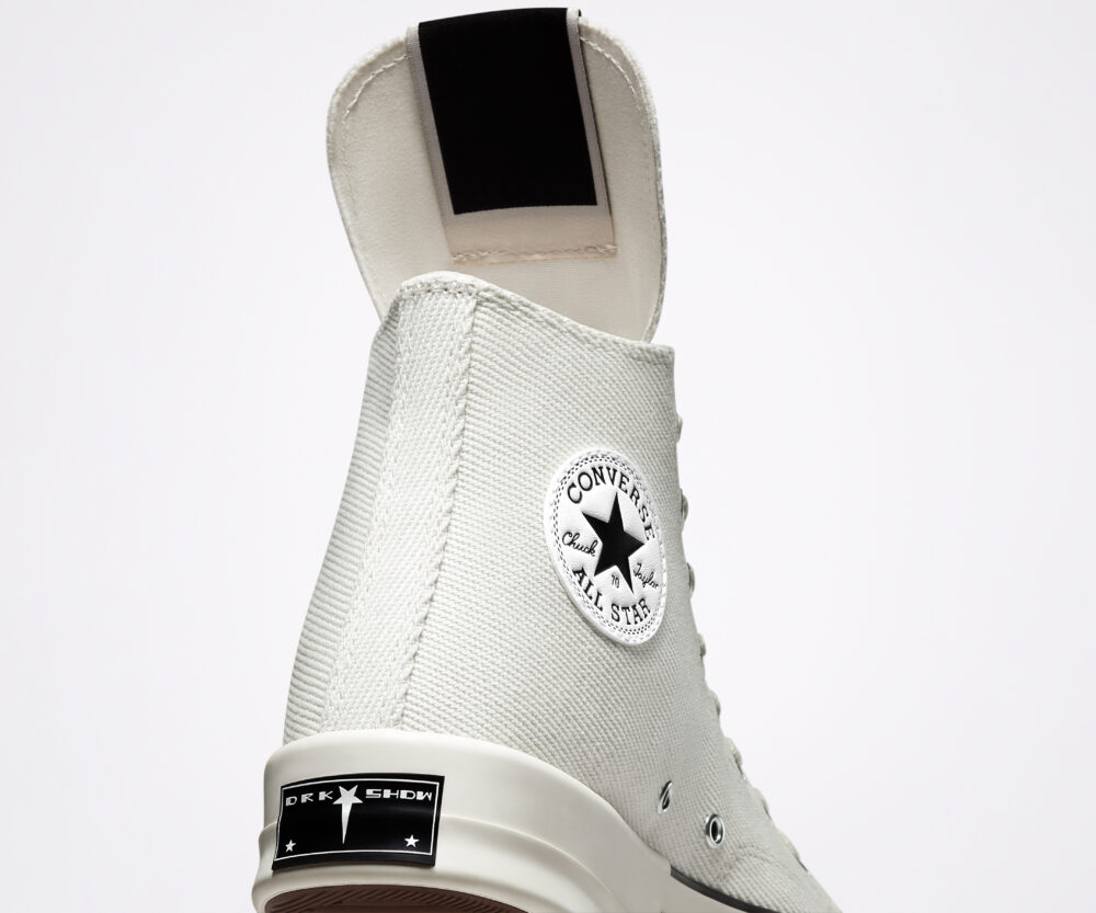 Giay Converse Rick Owens x DRKSHDW DRKSTAR Chuck 70 High 'Lily White' 172346C