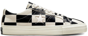 Giày Converse One Star Low Warped Board White Black 172352C