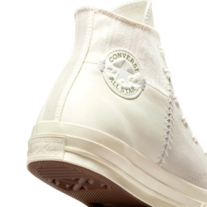 Giay Converse Chuck 70 Crafted Mixed Material High 'Egret' 172666C