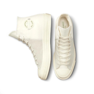 Giay Converse Chuck 70 Crafted Mixed Material High 'Egret' 172666C