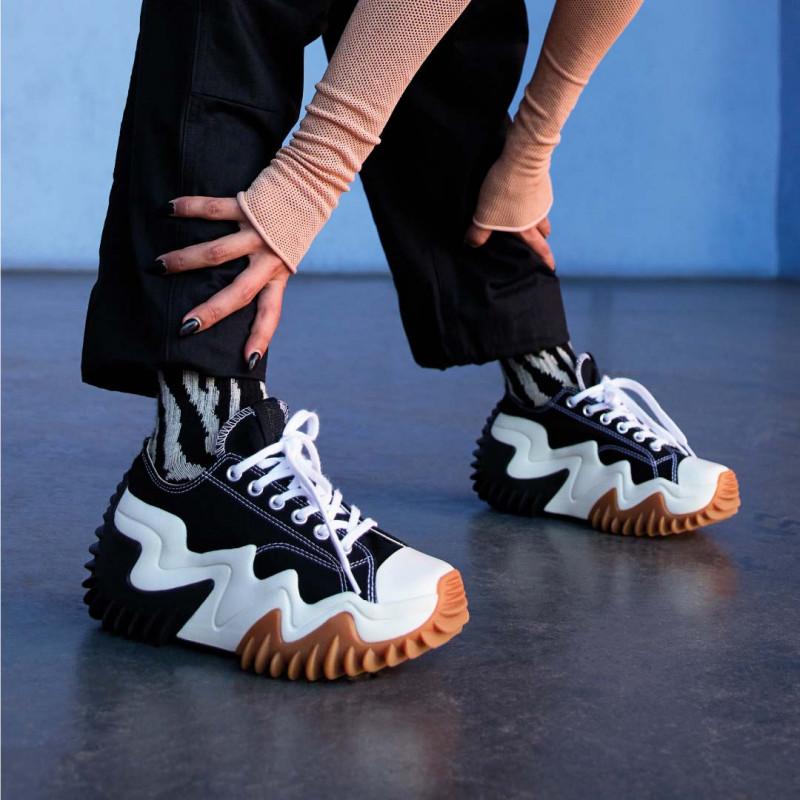 Giày Converse Run Star Motion Ox ''Black White'' 172895C - Ảnh 4