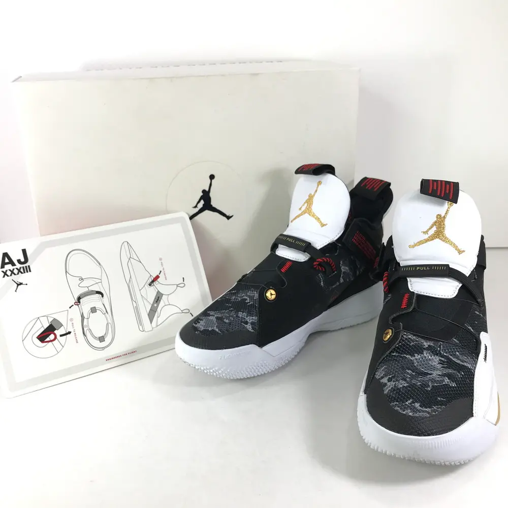 Alternative view of Giày Nike Air Jordan 33 PF 'Metallic Gold' BV5072-016