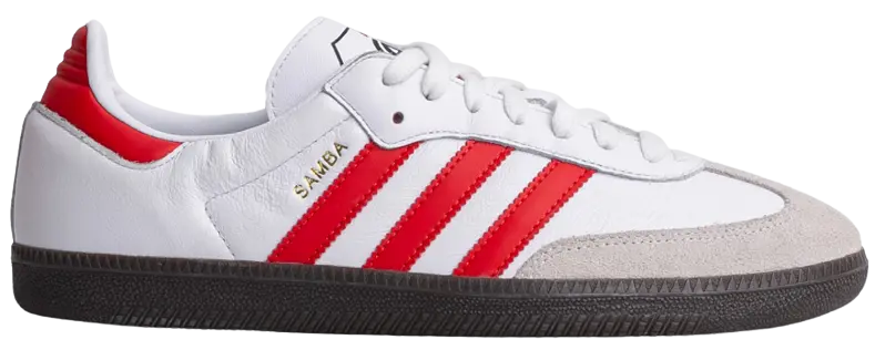Giày Adidas Samba x Club Atlético River Plate 'White Red' HQ7039