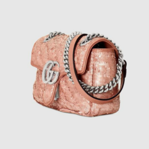 Alternative view of Túi Gucci GG Marmont Mini Bag Pink 446744-9SYWP-5966