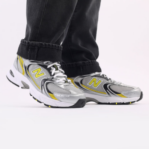 Alternative view of Giày New Balance 530 Retro Running Silver Yellow MR530SC