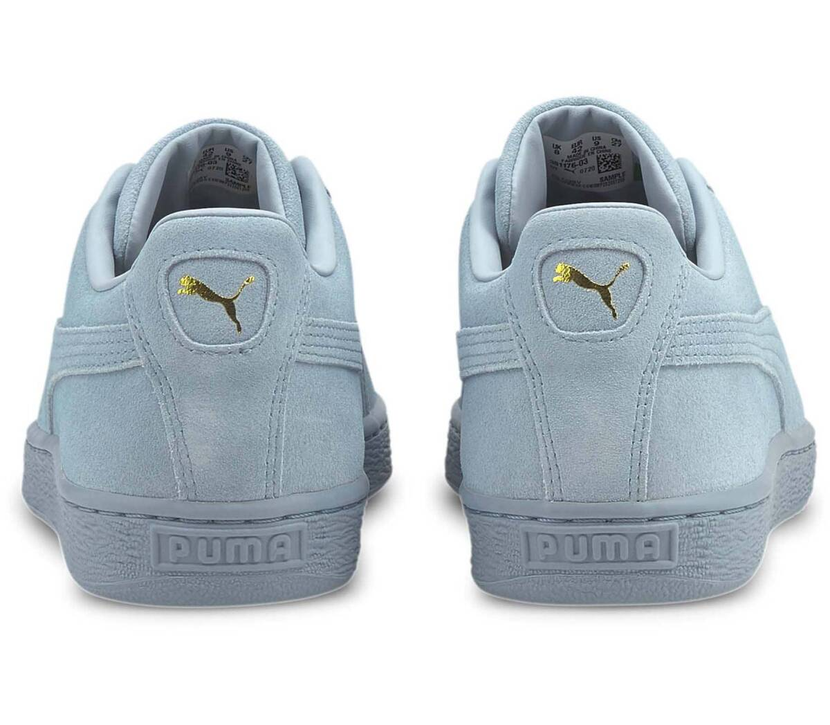 Giày Puma Suede Mono 21 'Blue Fog' 381176-03 - Ảnh 4