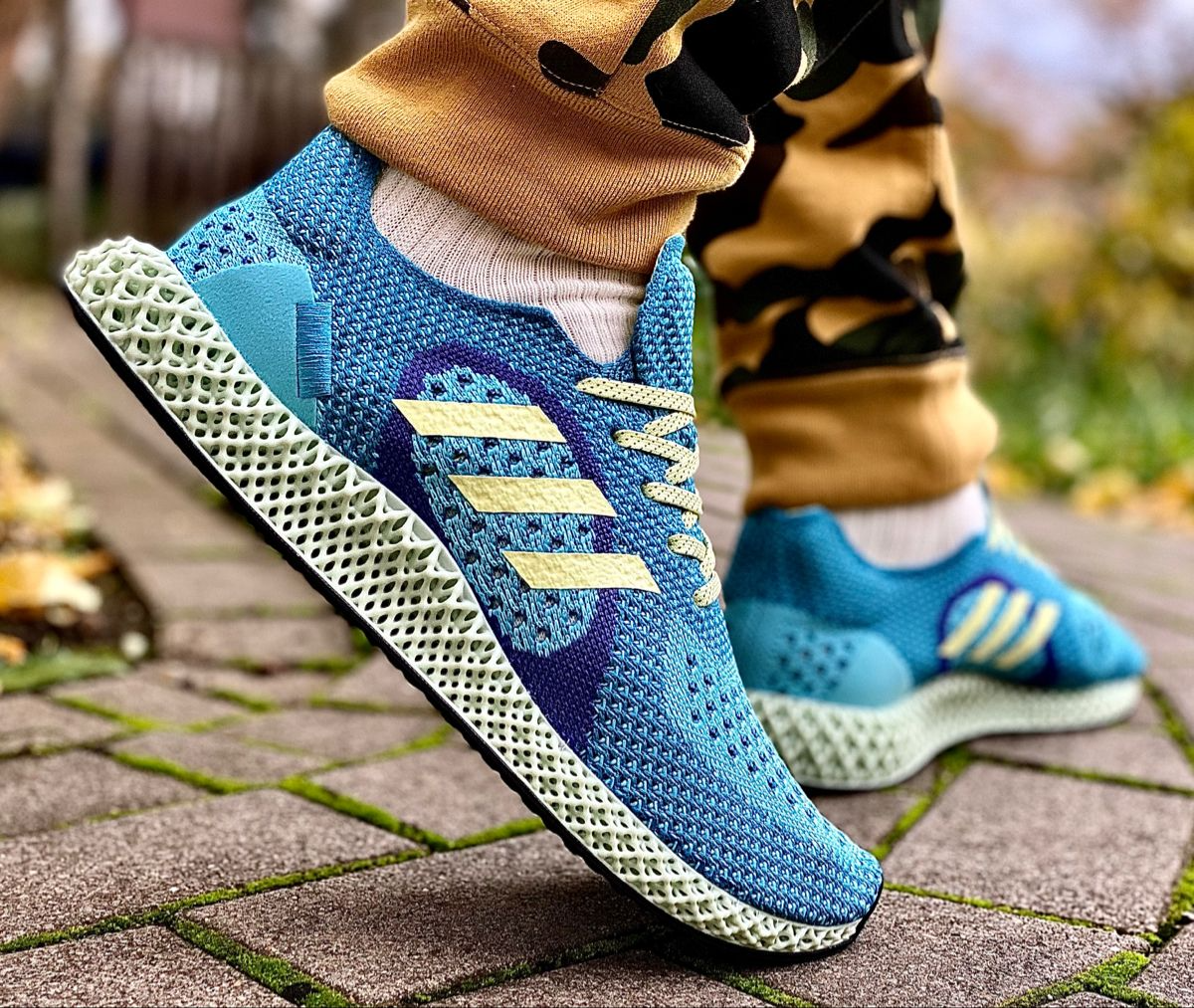 Giày Adidas ZX Runner 4D 'Light Aqua' FY0152 - Ảnh 2