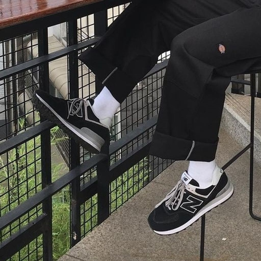 Giày New Balance Wmns 574 'Core Black' WL574EB - Ảnh 3