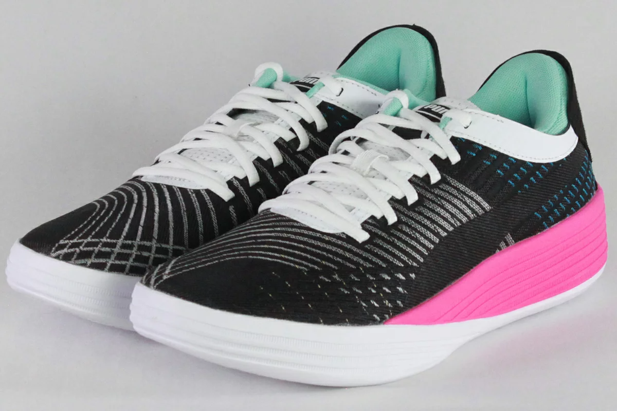 Giày Puma Clyde All Pro 'Black Luminous Pink' 194039-02 - Ảnh 3
