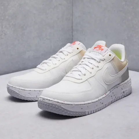 Alternative view of Giày Nike Air Force 1 Crater 'White Orange' DH2521-100
