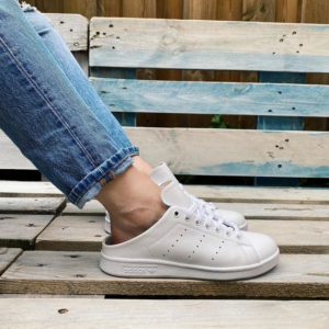 Alternative view of Giày Adidas Stan Smith Slip On Backless Mule 'Cloud White' FX0532
