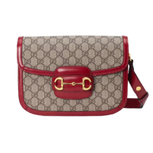 Túi Gucci Horsebit 1955 Shoulder Red GG Supreme ‎602204-92TCG-8561