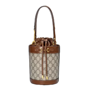 Túi Gucci Horsebit 1955 Small Bucket Brown Leather 637115-92TPG-8563